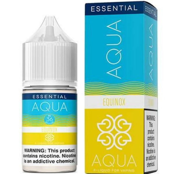 Aqua Essentials Synthetic Salt Nicotine Vape Juice 30mL Online now - Image 2