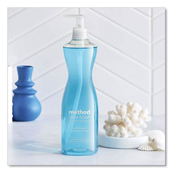 Dish Soap Pump, Hour-Glass Bottle Shape, Sea Minerals Scent, 18 oz Pump Bottle Hot on Sale - Image 3