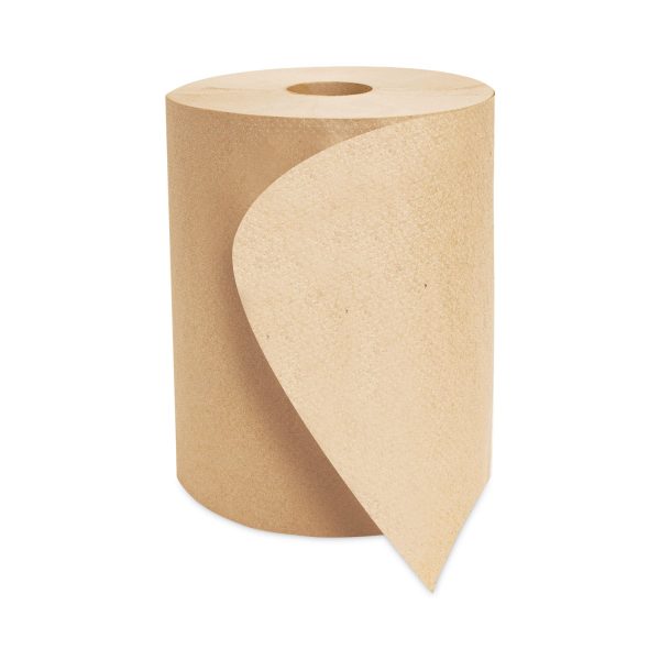 Morsoft Universal Roll Towels, 1-Ply, 8  x 700 ft, Kraft, 6 Rolls Carton Online Hot Sale - Image 5