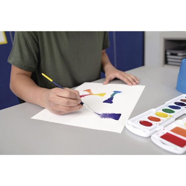 UCreate Watercolor Paper - 140 lb Basis Weight - 9  x 12  - White Paper - Acid-free, Recyclable - 50   Pack For Sale - Image 3