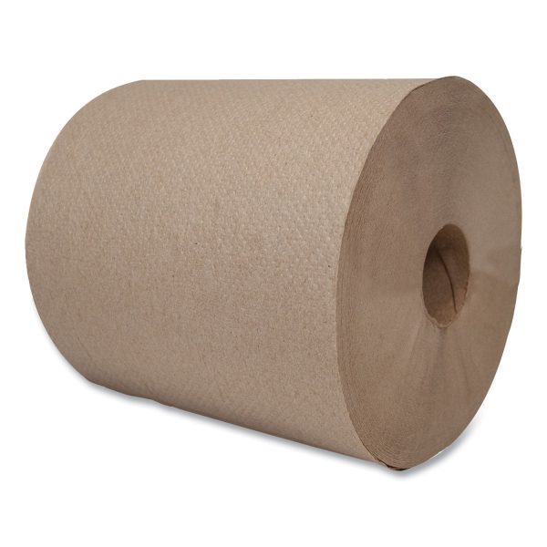 Morsoft Universal Roll Towels, 1-Ply, 8  x 700 ft, Kraft, 6 Rolls Carton Online Hot Sale - Image 2