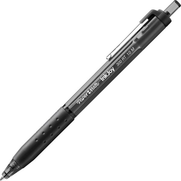 Paper Mate Inkjoy 300 RT Ballpoint Pens - 1 mm Pen Point Size - Retractable - Black, Red, Blue - Assorted Barrel - 8   Pack Online Sale - Image 3