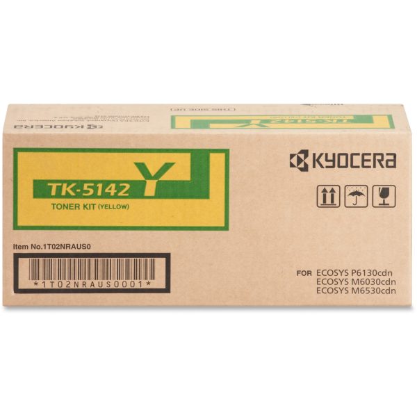 Kyocera TK-5142Y Original Toner Cartridge - Laser - 5000 Pages - Yellow - 1 Each Sale