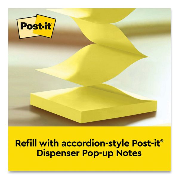 Owl-Shaped Dispenser, For 3 x 3 Pads, Black, Includes 45-Sheet Citron Super Sticky Dispenser Pop-Up Pad Sale - Image 3