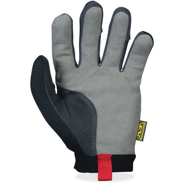 Mechanix Wear 2-way Stretch Utility Gloves - 9 Size Number - Medium Size - Black - Stretchable, Air Vent, Reinforced Palm Pad, Snag Resistant, Hook & Loop - 1   Pair Supply