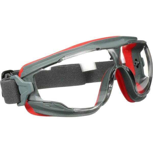 3M GoggleGear 500 Series Scotchgard Anti-Fog Goggles - Recommended for: Eye - Splash, Ultraviolet Protection - Gray - 10   Carton For Sale - Image 4