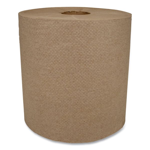 Morsoft Universal Roll Towels, 1-Ply, 8  x 700 ft, Kraft, 6 Rolls Carton Online Hot Sale