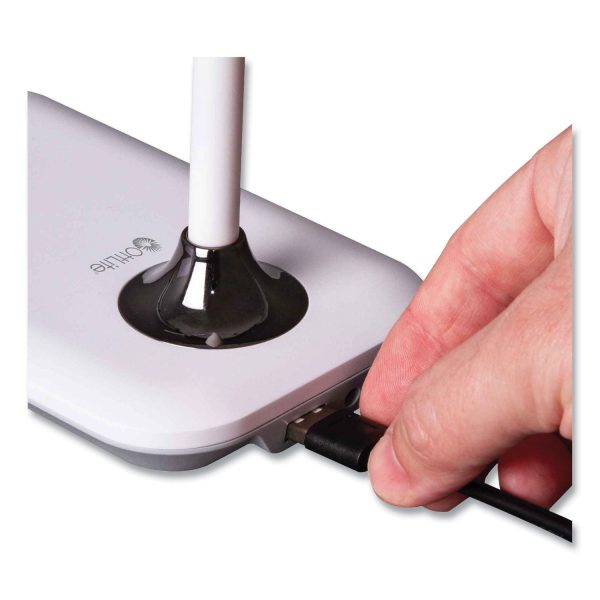 Wellness Series Sanitizing Enhance LED Desk Lamp, 8.5  to 11  High, White, Ships in 4-6 Business Days Hot on Sale - Image 2