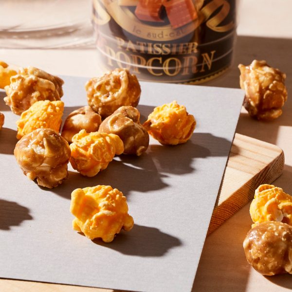 Cup Popcorn Cheese & Caramel For Sale - Image 3