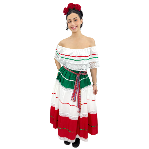 International Colorful Senorita Adult Costume Cheap