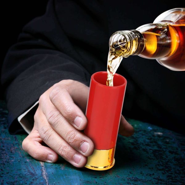 12-Gauge Shotgun Buckshot Shell Shot Glasses (4 Pack) Online now