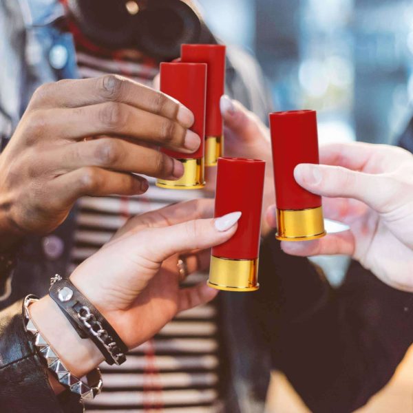 12-Gauge Shotgun Buckshot Shell Shot Glasses (4 Pack) Online now - Image 2