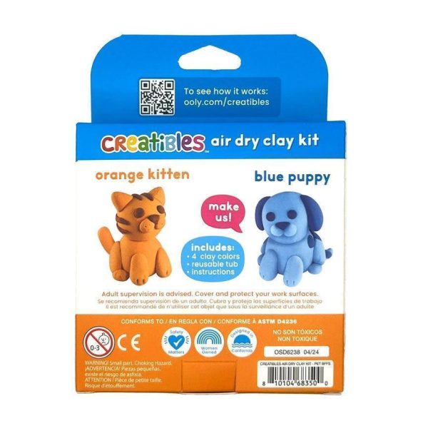 Creatibles D.I.Y. Air-Dry Clay Kit: Pet Bffs on Sale - Image 5